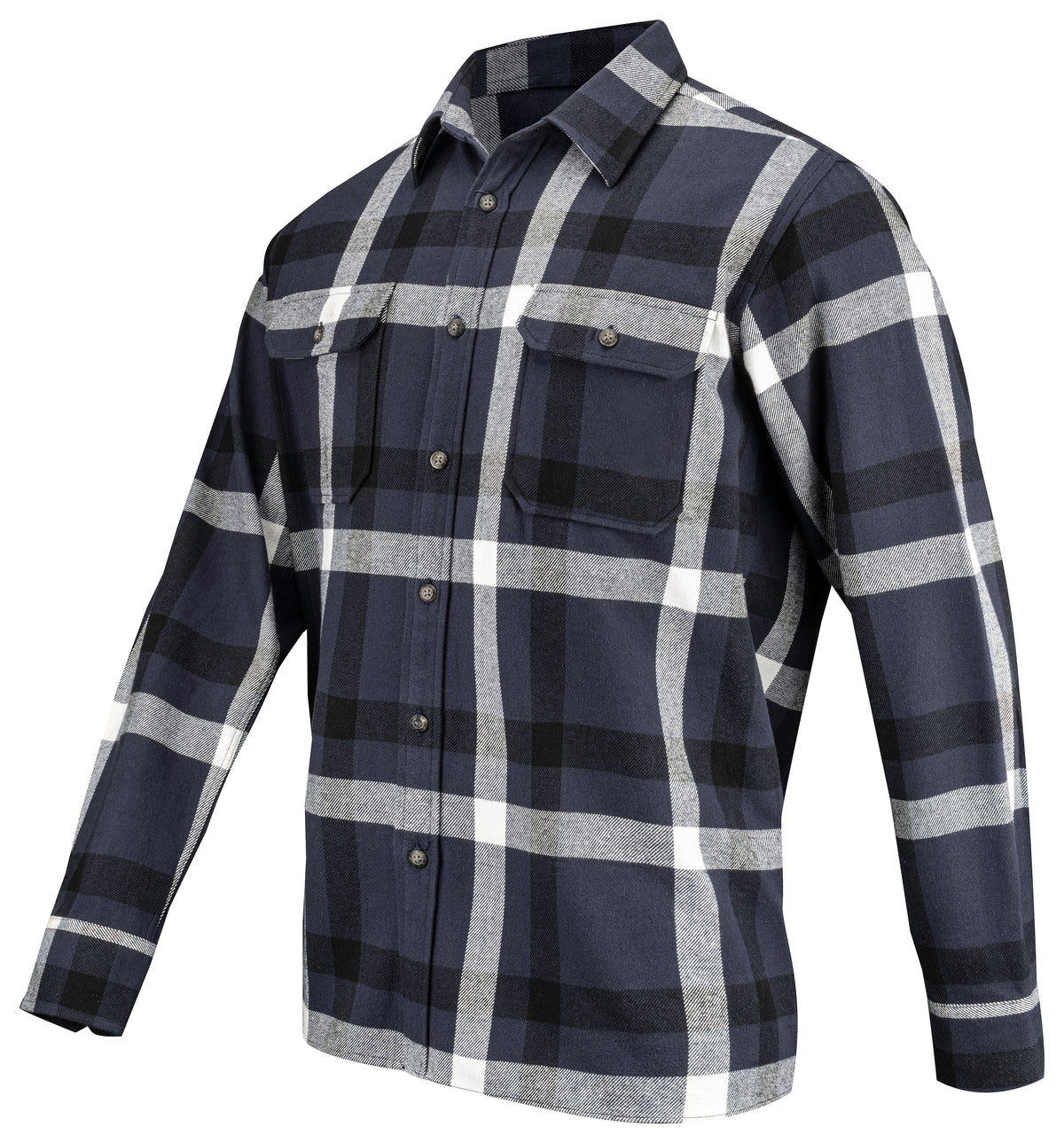 ProJob 5212 Flanellhemd Marine, Produktansicht