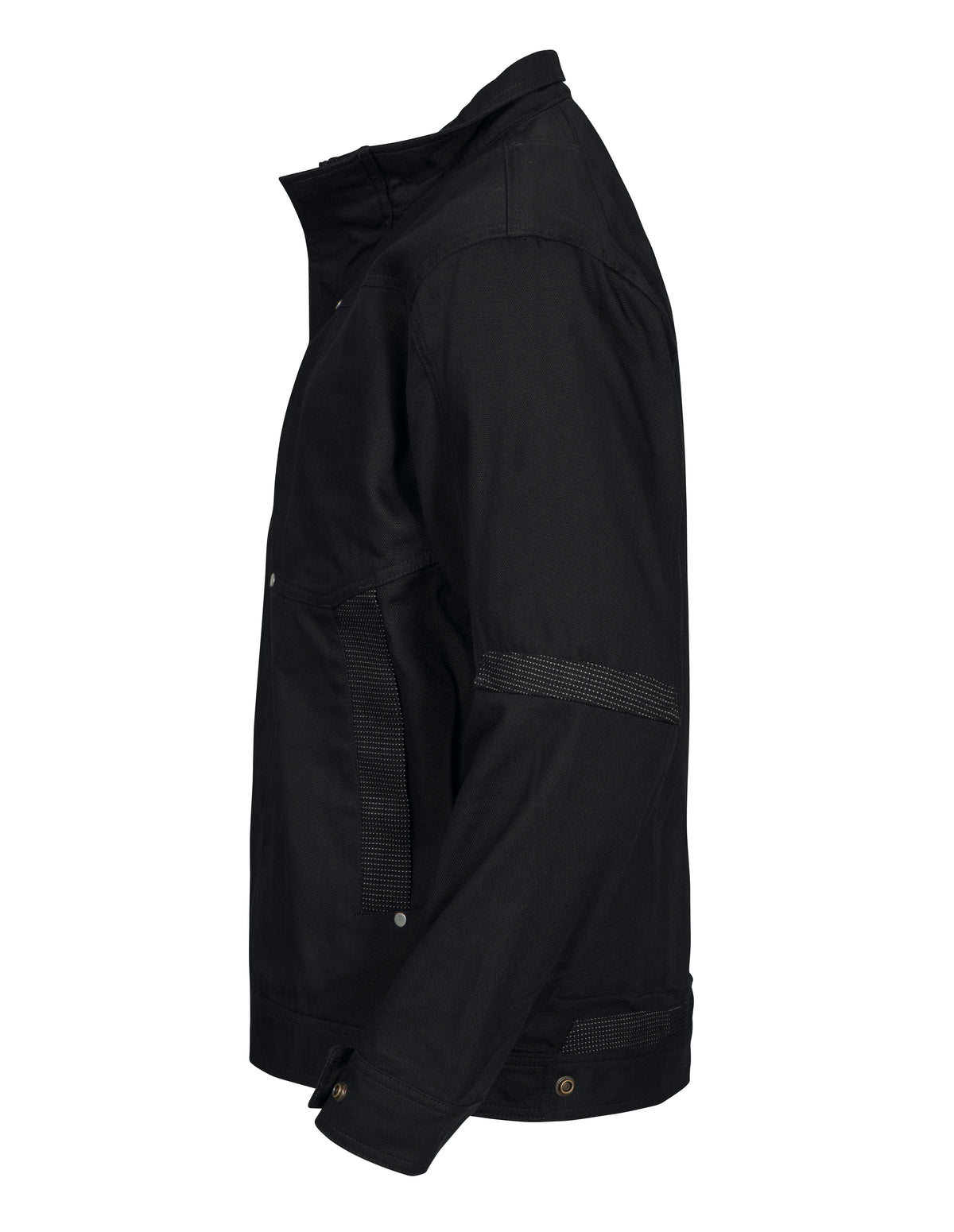 ProJob 5414 Canvas-Jacke Schwarz, Seitenansicht links
