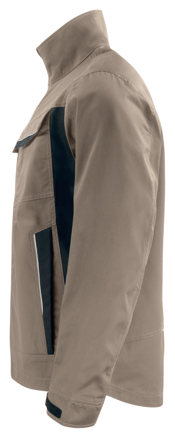 ProJob 5425 Service Jacke mit Kontrastelementen Khaki, Seitenansicht links