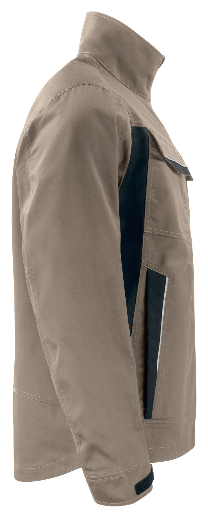 ProJob 5425 Service Jacke mit Kontrastelementen Khaki, Seitenansicht rechts