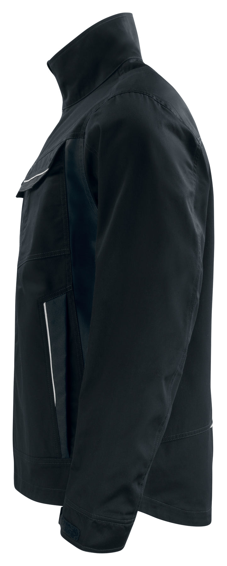 ProJob 5425 Service Jacke mit Kontrastelementen Schwarz, Seitenansicht links