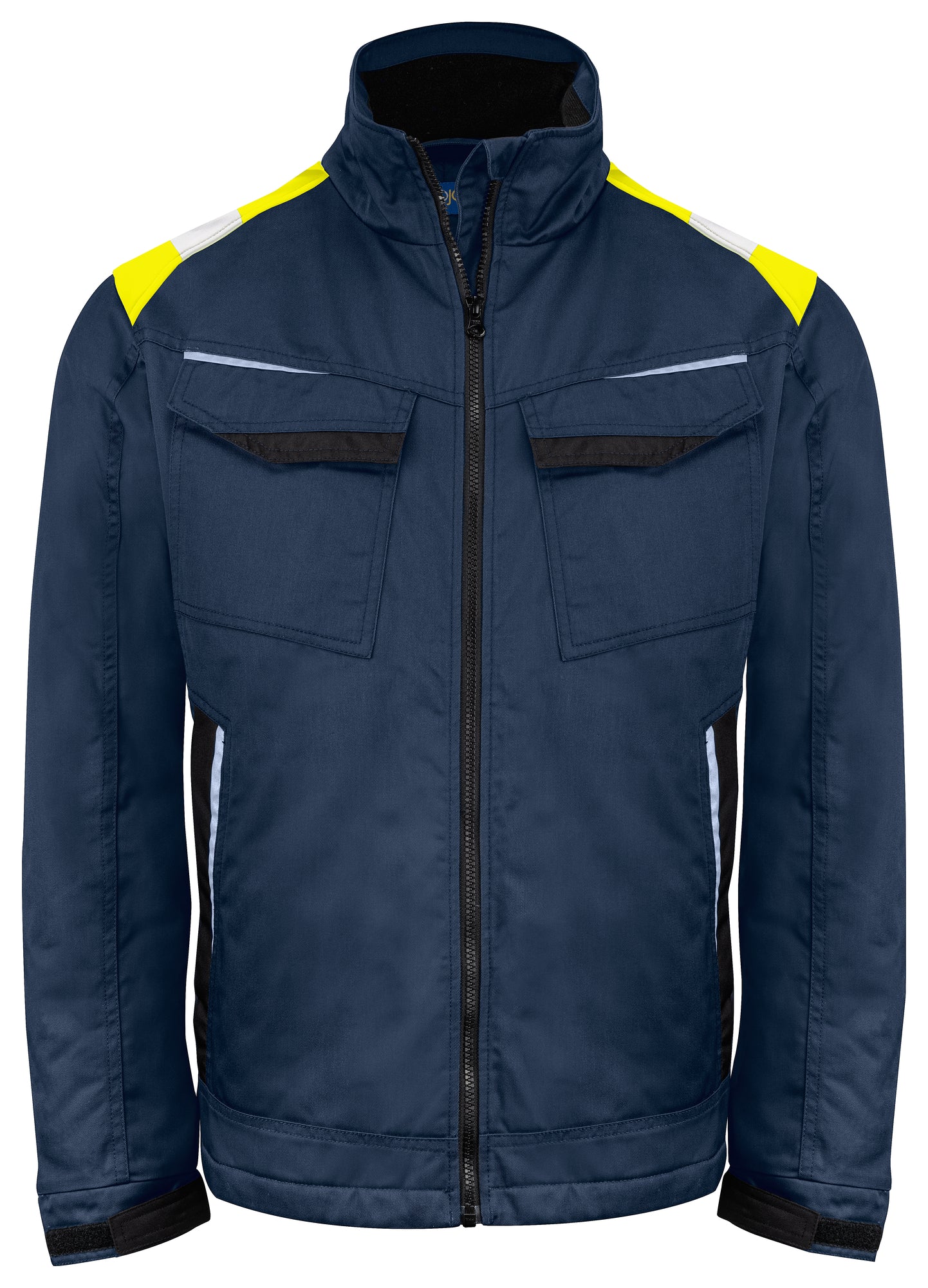 PRO JOB - 5428 gefütterte Jacke mit Kontrastelementen