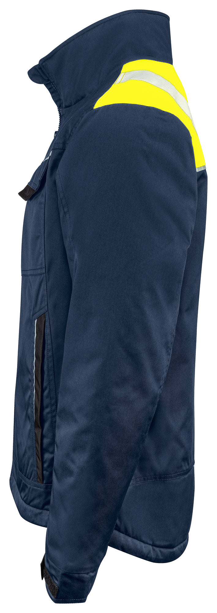 PRO JOB - 5428 gefütterte Jacke mit Kontrastelementen