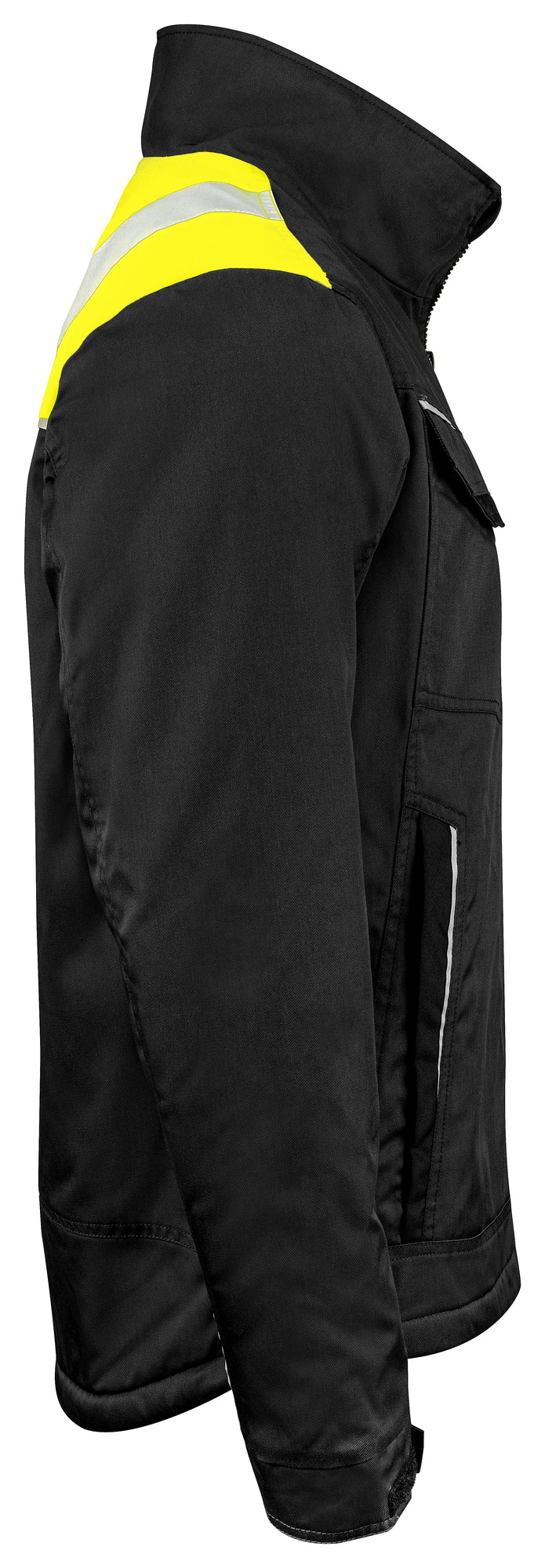 PRO JOB - 5428 gefütterte Jacke mit Kontrastelementen