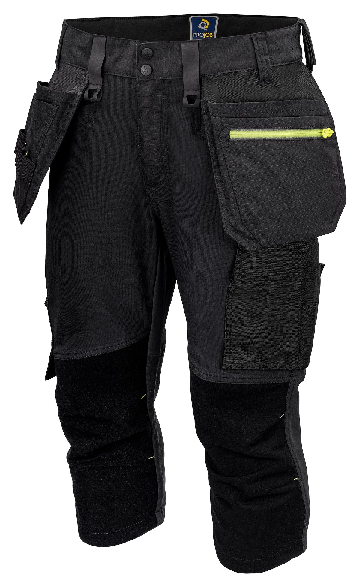 ProJob 5557 Piratenhose Stretch mit Hängetaschen Schwarz, Produktansicht