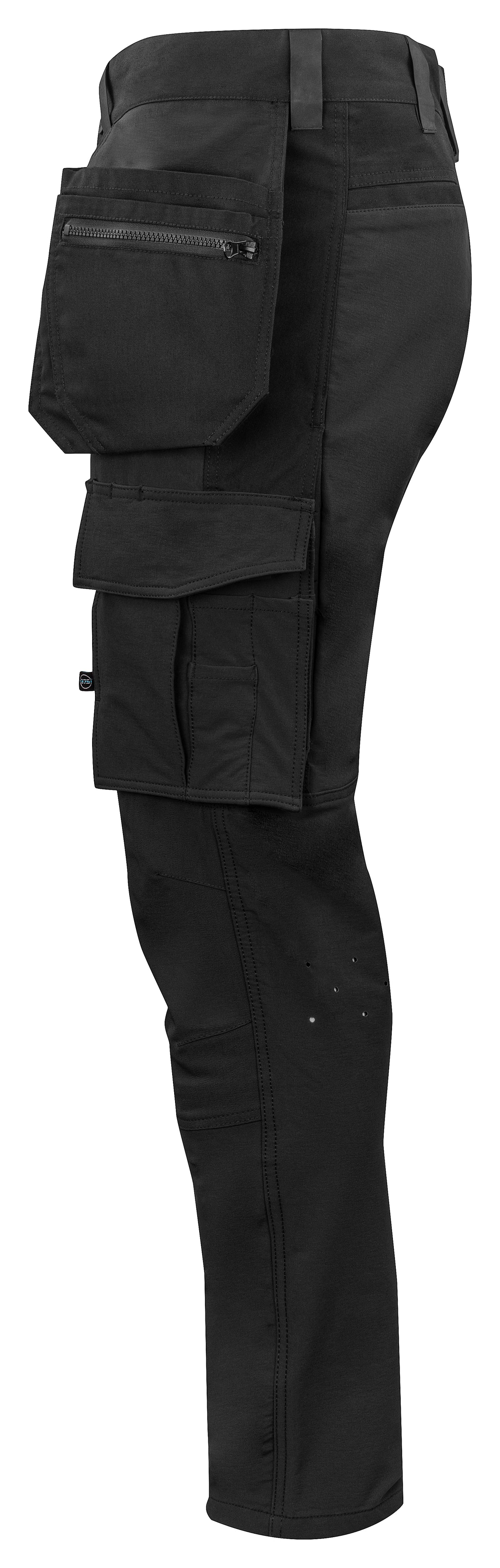 ProJob 5559 Bundhose 37,5™ Technologie Schwarz, Seitenansicht links