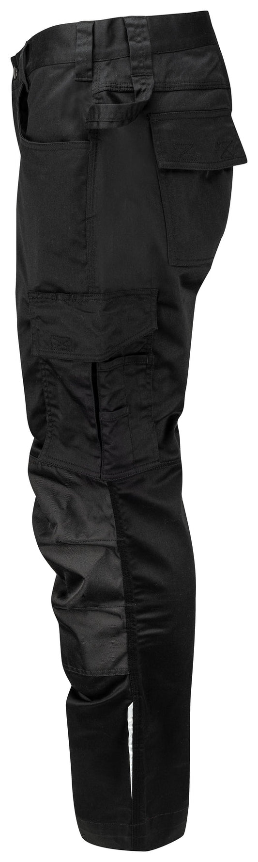 ProJob 5574 Bundhose Stretch Schwarz, Seitenansicht links