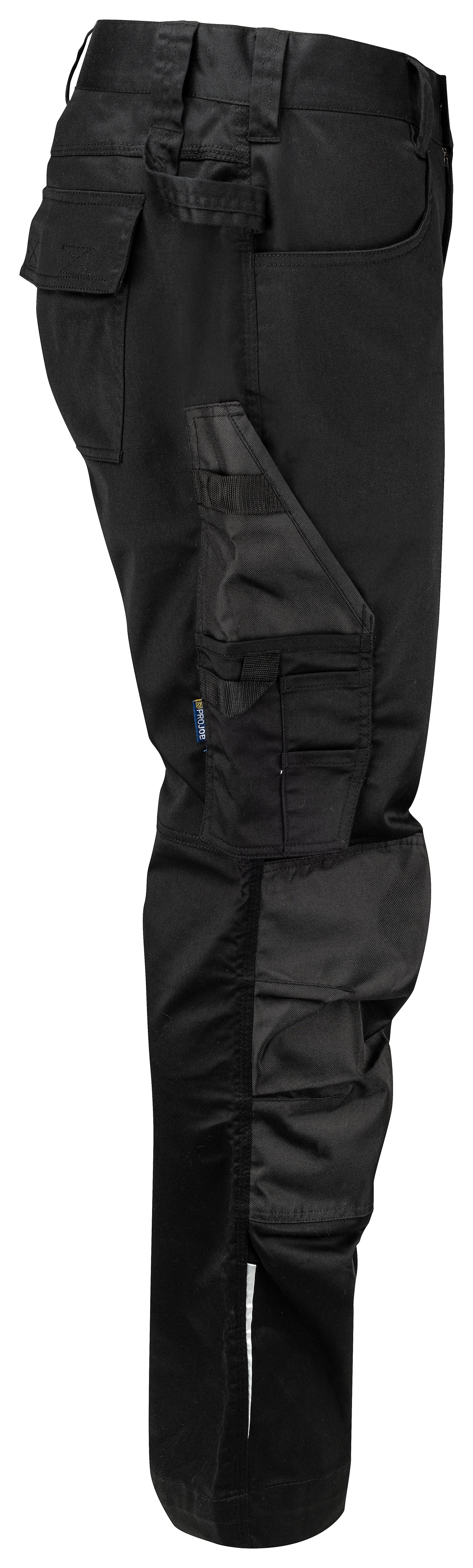 ProJob 5574 Bundhose Stretch Schwarz, Seitenansicht rechts