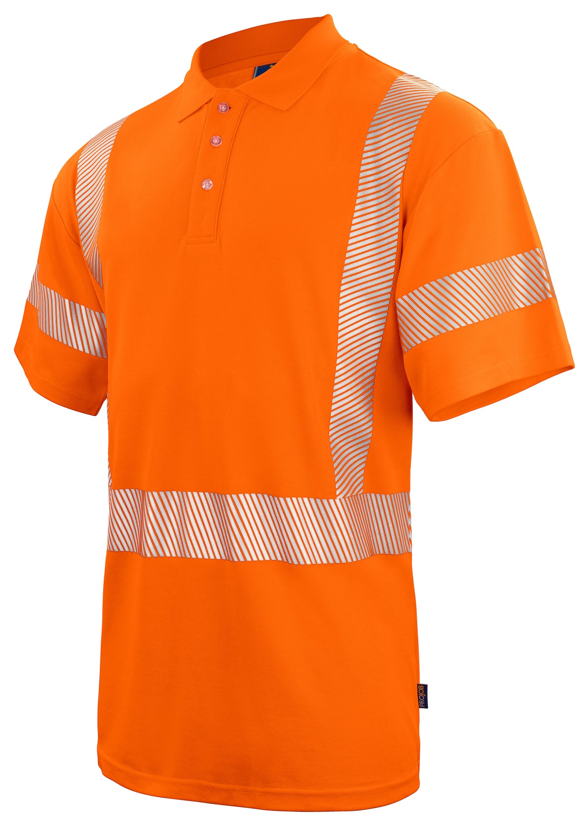 ProJob 6015 Polo Piqué EN ISO 20471 Klasse 3/2 Orange, Produktansicht