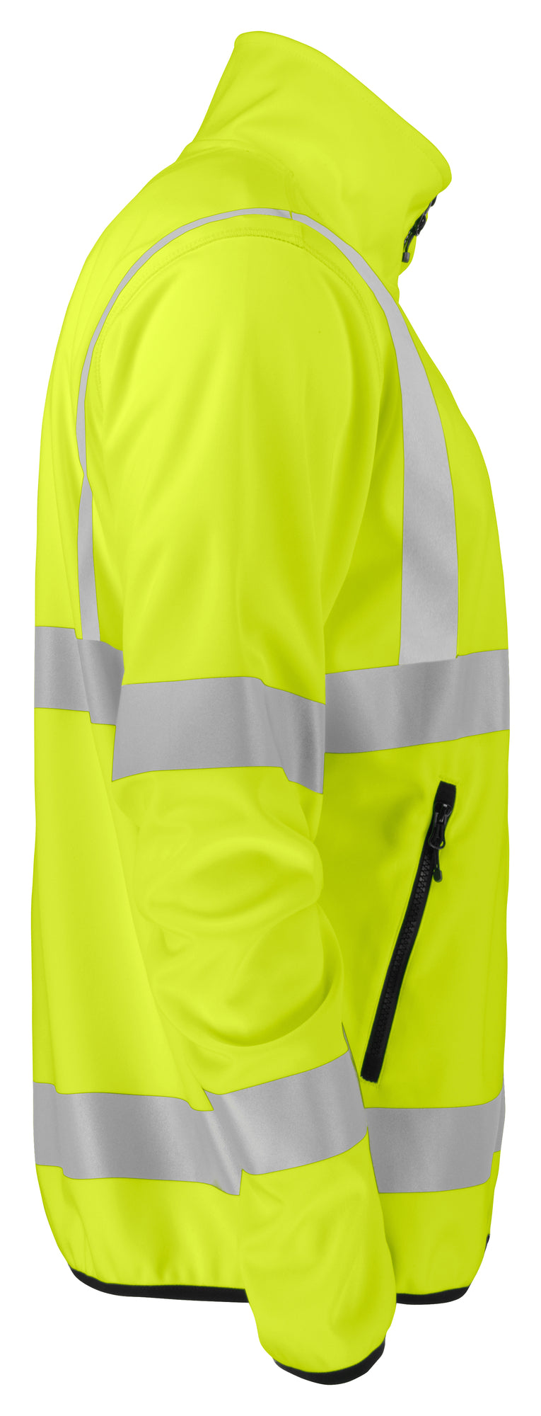 Pro Job - 6105 leichte Warnschutz Softshell Jacke EN ISO Klasse 3