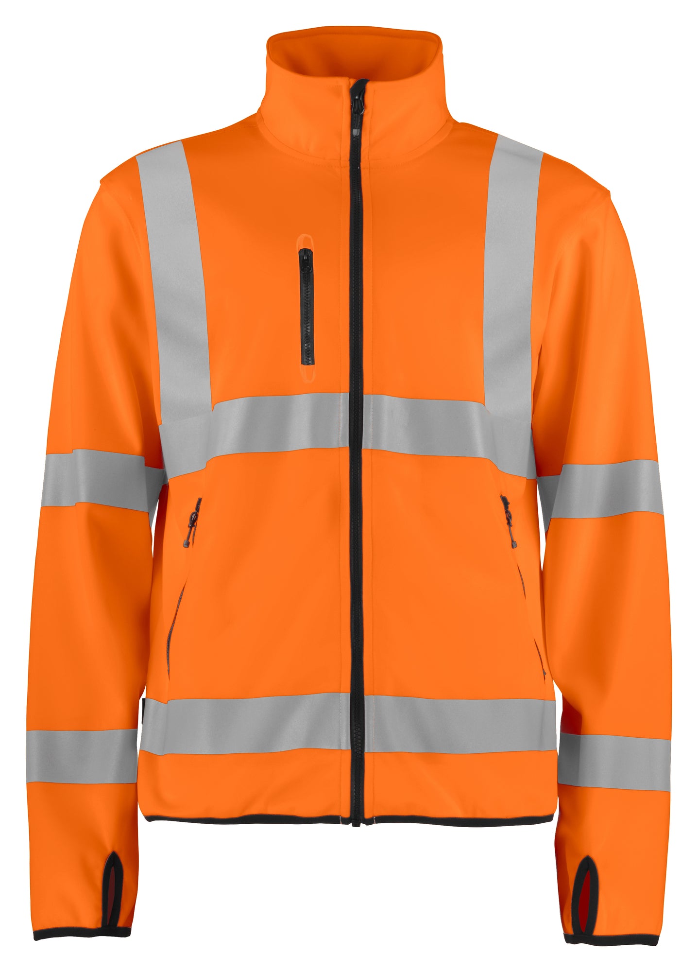 Pro Job - 6105 leichte Warnschutz Softshell Jacke EN ISO Klasse 3