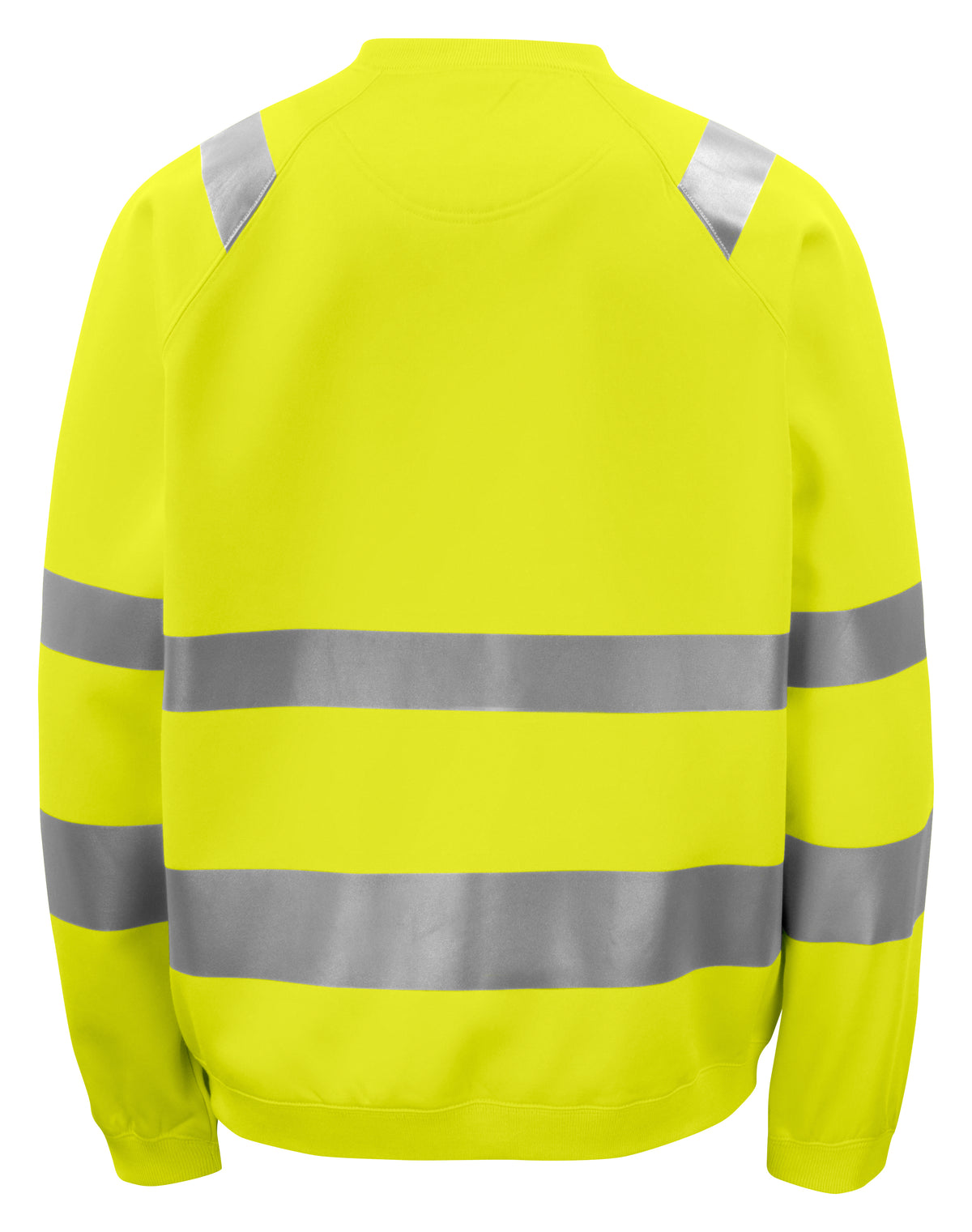 ProJob 6106 Sweatshirt EN ISO 20471 Klasse 3 Gelb, Rückansicht