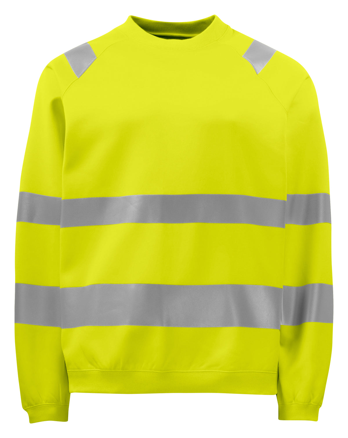 ProJob 6106 Sweatshirt EN ISO 20471 Klasse 3 Gelb, Vorderansicht