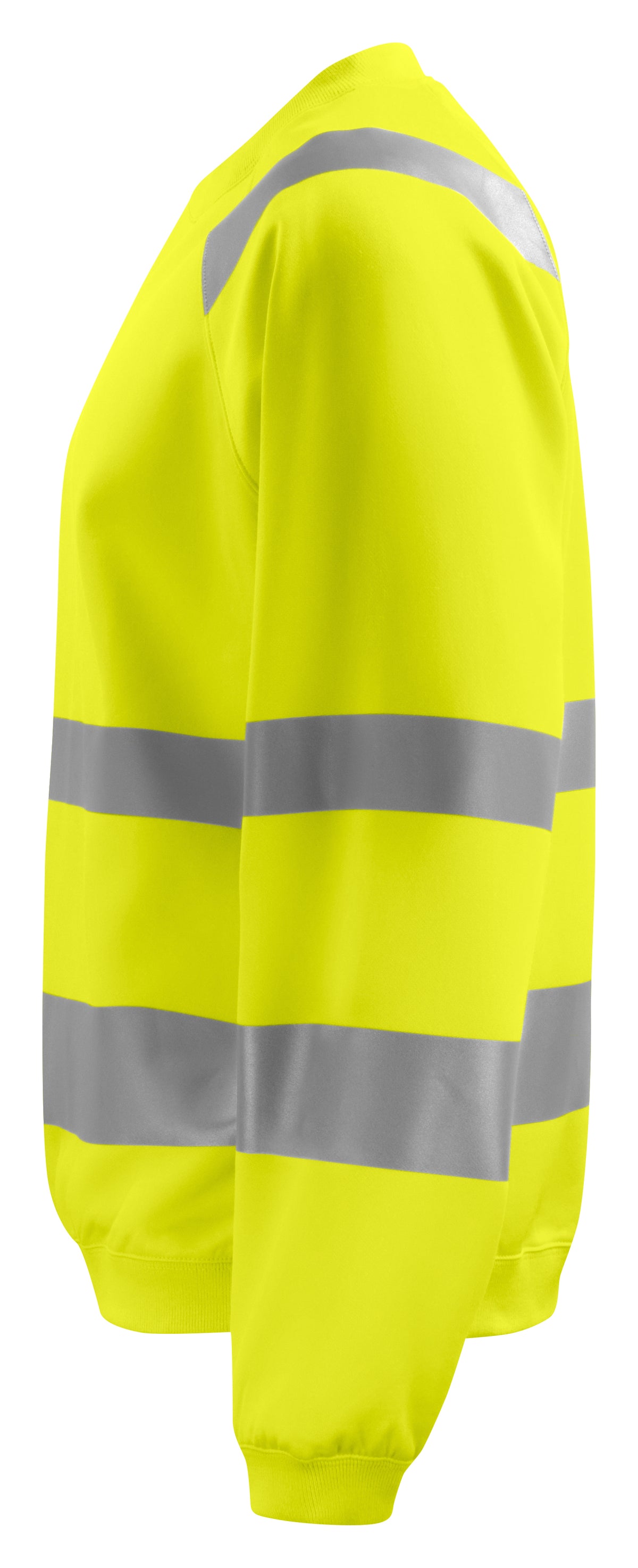 ProJob 6106 Sweatshirt EN ISO 20471 Klasse 3 Gelb, Seitenansicht links