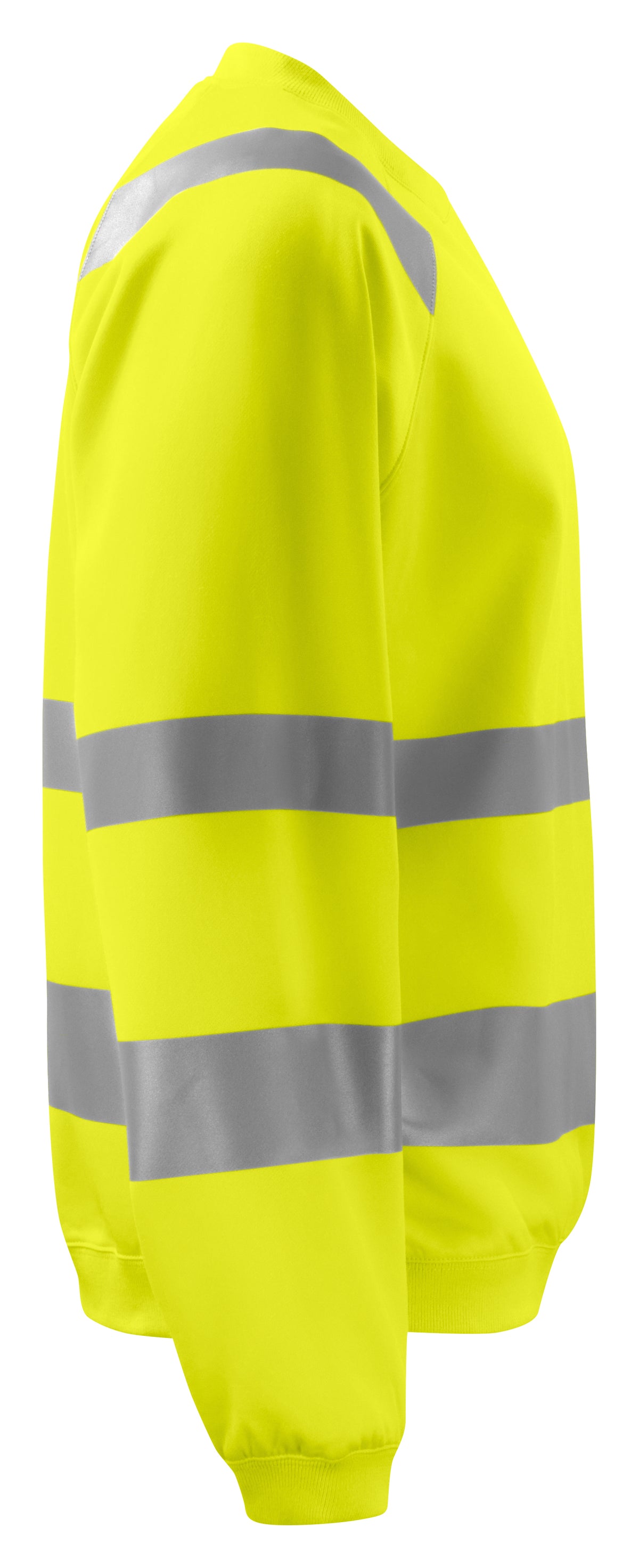 ProJob 6106 Sweatshirt EN ISO 20471 Klasse 3 Gelb, Seitenansicht rechts