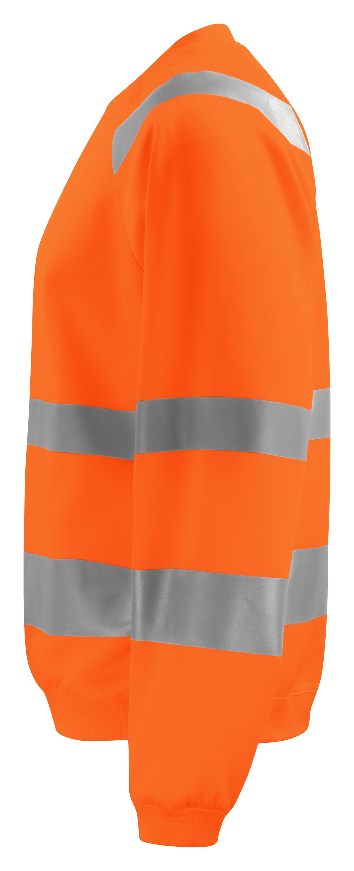ProJob 6106 Sweatshirt EN ISO 20471 Klasse 3 Orange, Seitenansicht links