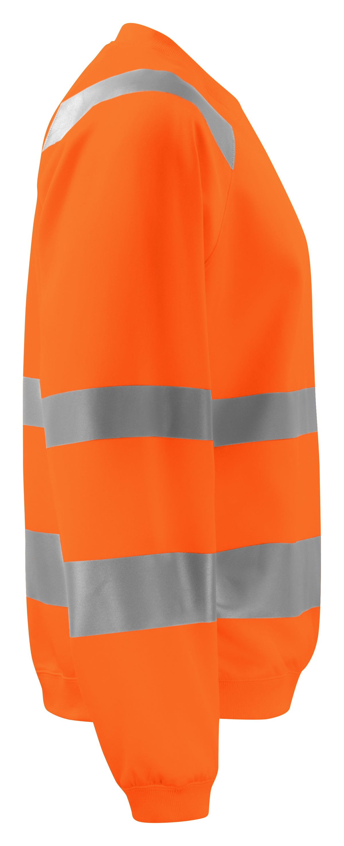 ProJob 6106 Sweatshirt EN ISO 20471 Klasse 3 Orange, Seitenansicht rechts