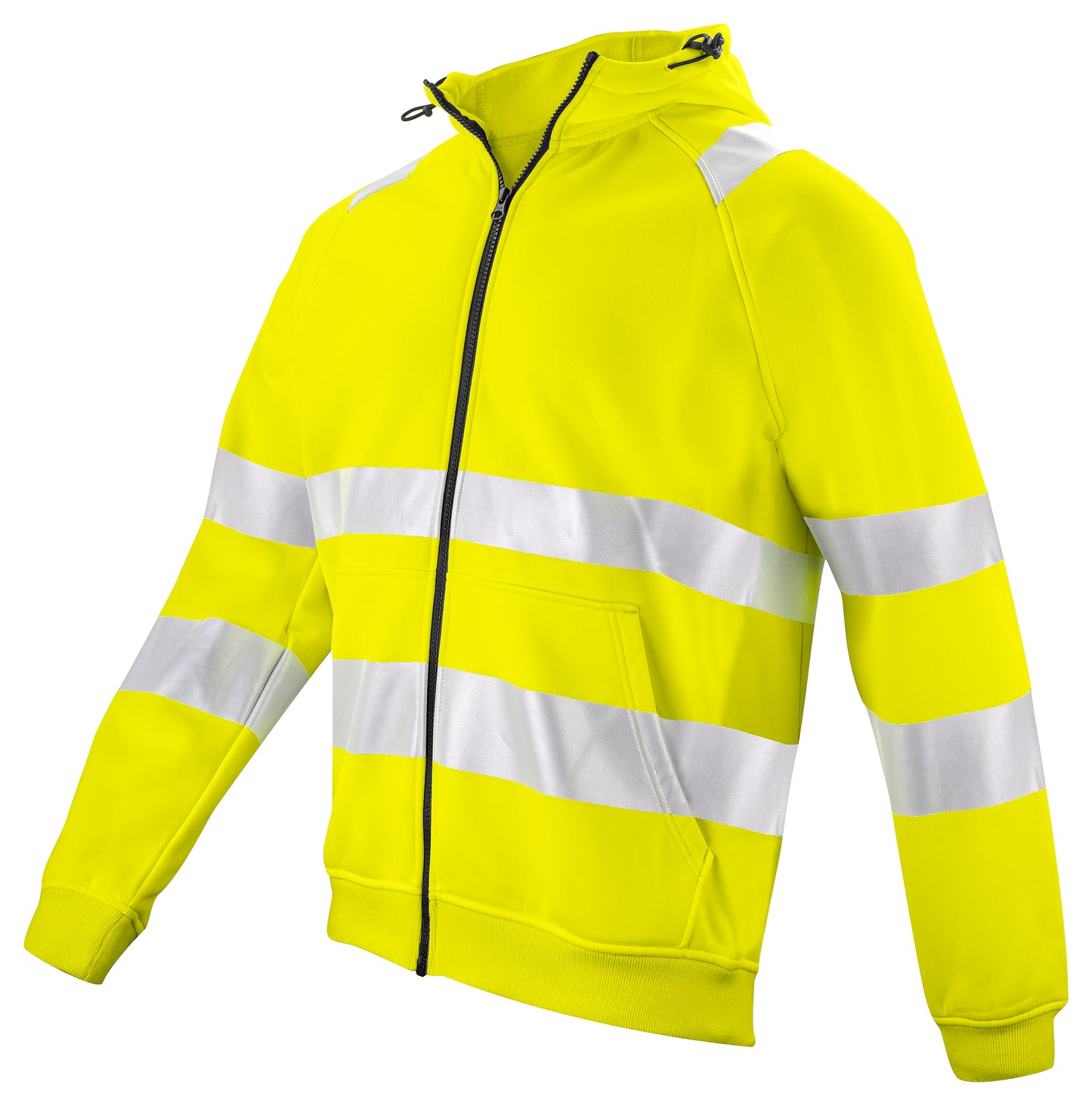 Pro Job - 6132 Kapuzenjacke Full Zip EN ISO Klasse 3/2