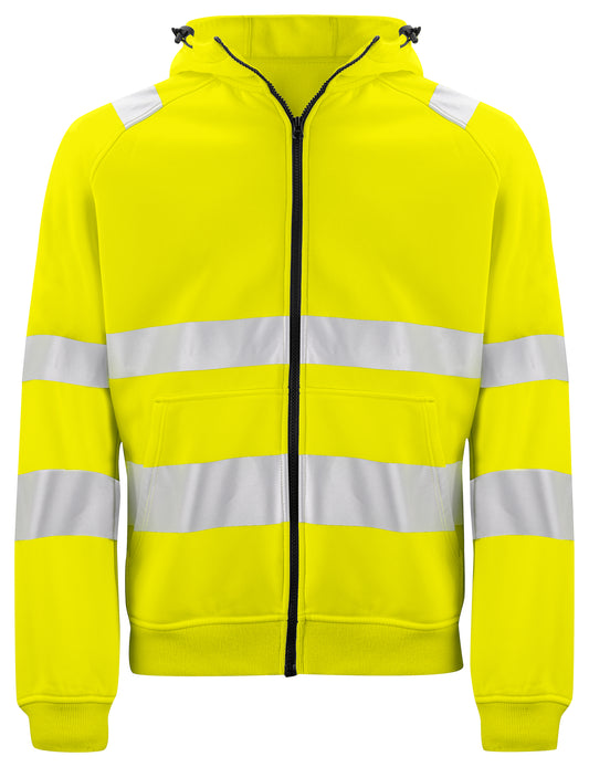 Pro Job - 6132 Kapuzenjacke Full Zip EN ISO Klasse 3/2