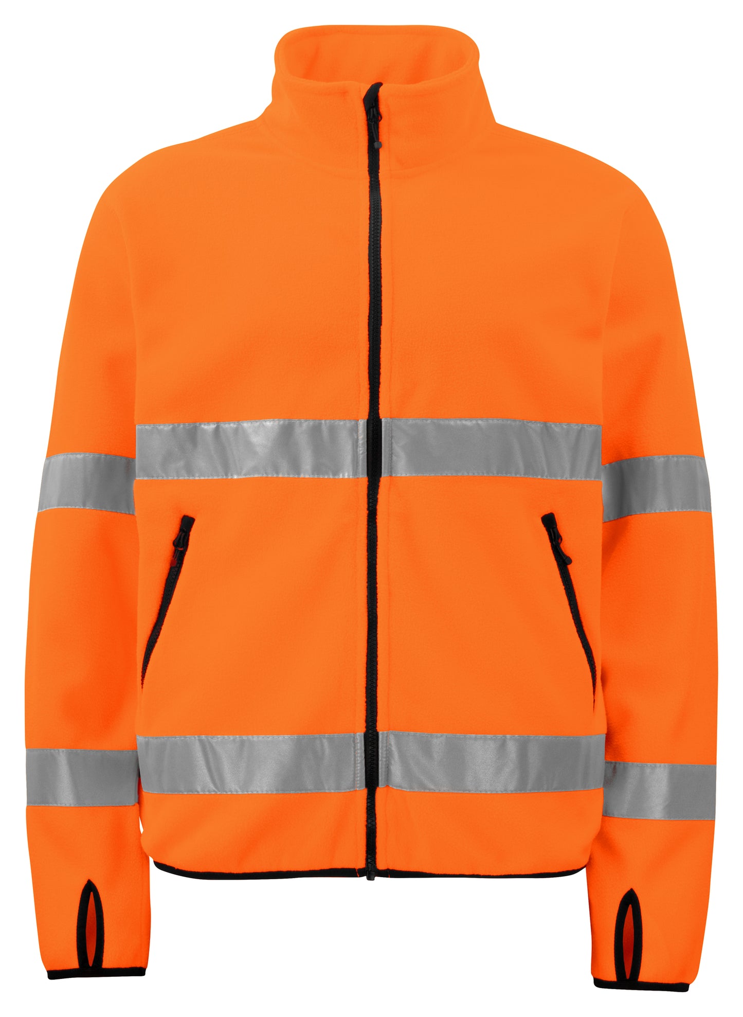 Pro Job - 6327 Warnschutz Polar Fleece Jacke EN ISO Klasse 3