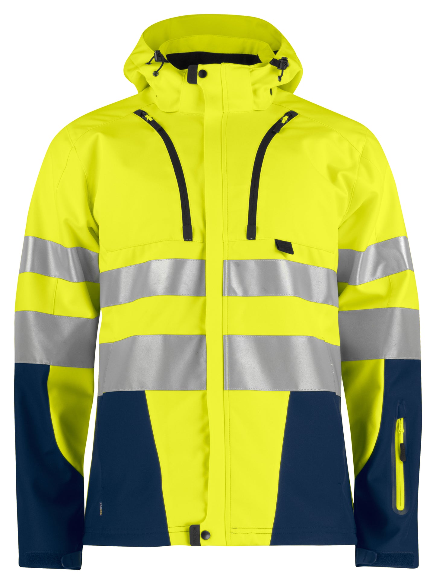 ProJob - 6419 Funktionelle Softshell-Jacke EN ISO 20471 KL 3/2