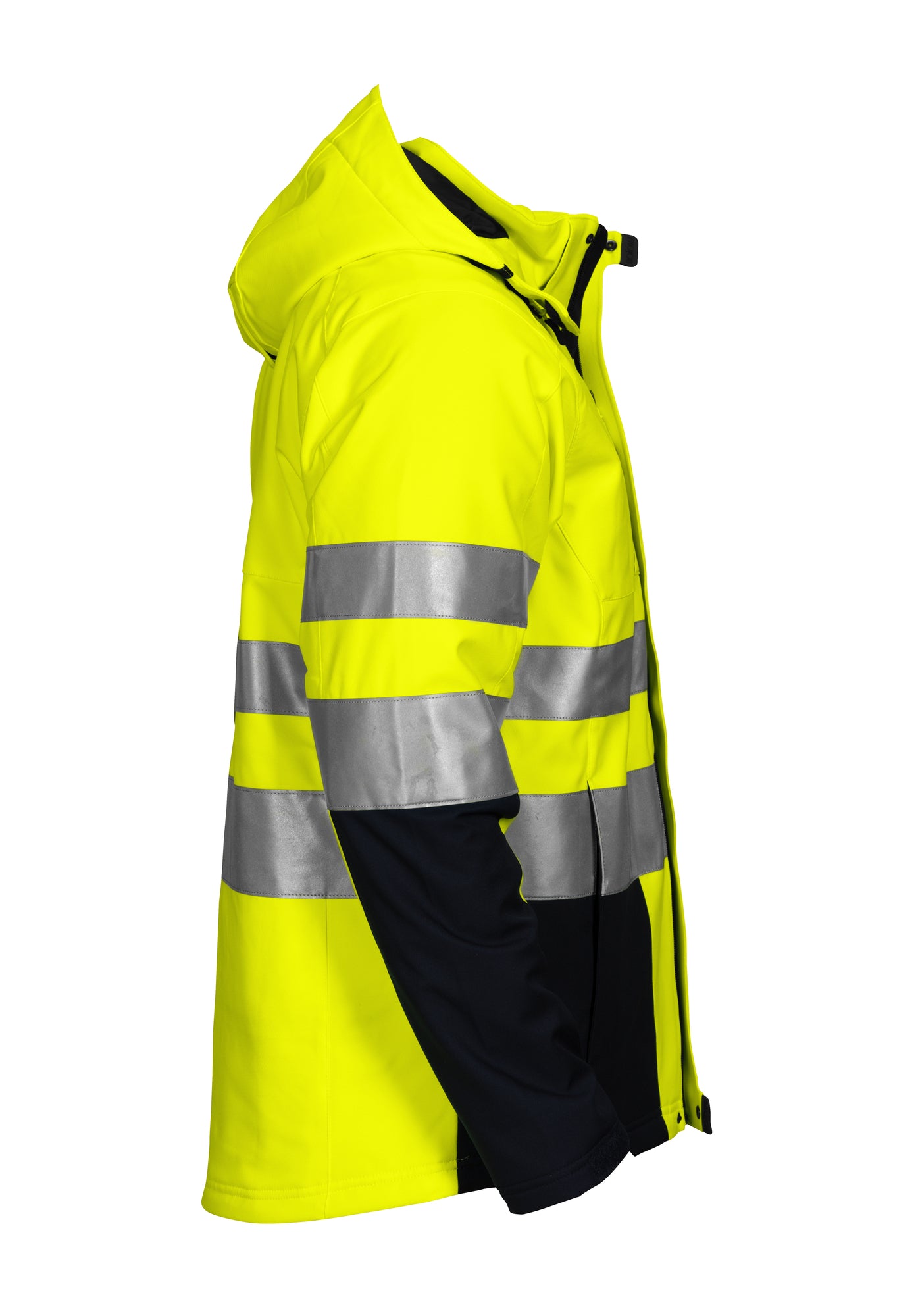 ProJob - 6420 Gefütterte Softshell-Jacke EN ISO 20471 Klasse 3/2