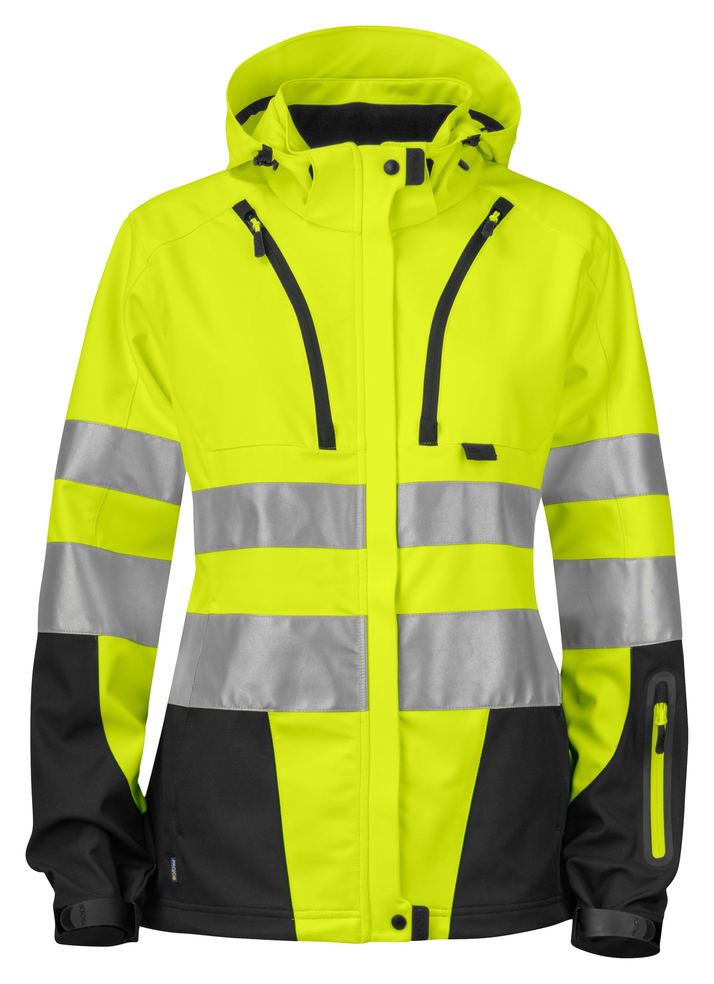 ProJob - 6423 Funktionelle Damen Softshell-Jacke EN ISO 20471 KL 3/2