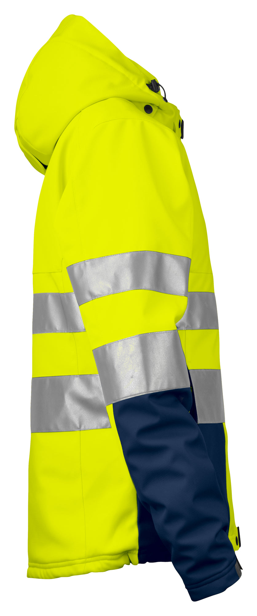 ProJob - 6424 Gefütterte Damen Softshell-Jacke EN ISO 20471 Klasse 3/2