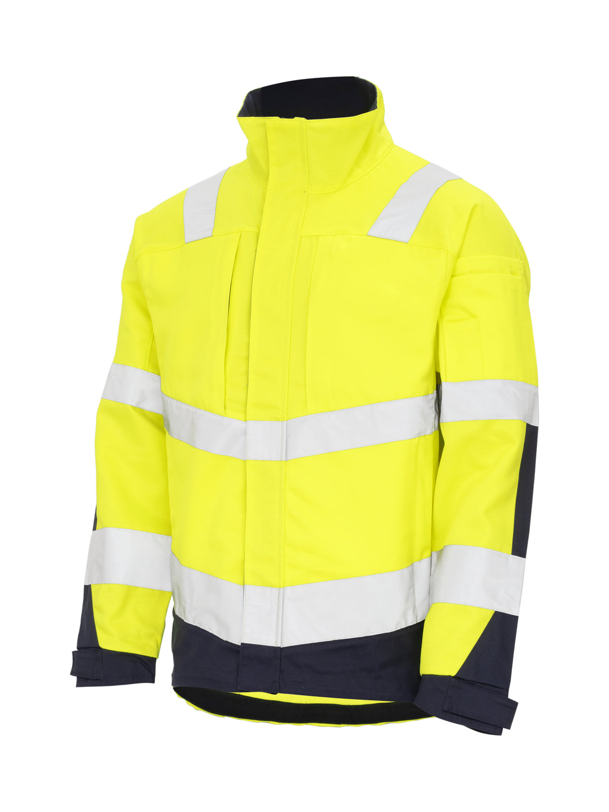 ProJob 6426 Warnschutz Jacke Gelb/Marine, Produktansicht
