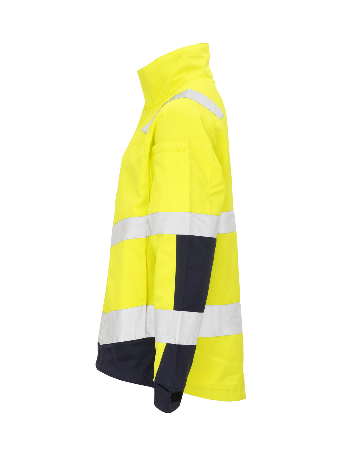 ProJob 6426 Warnschutz Jacke Gelb/Marine, Seitenansicht links