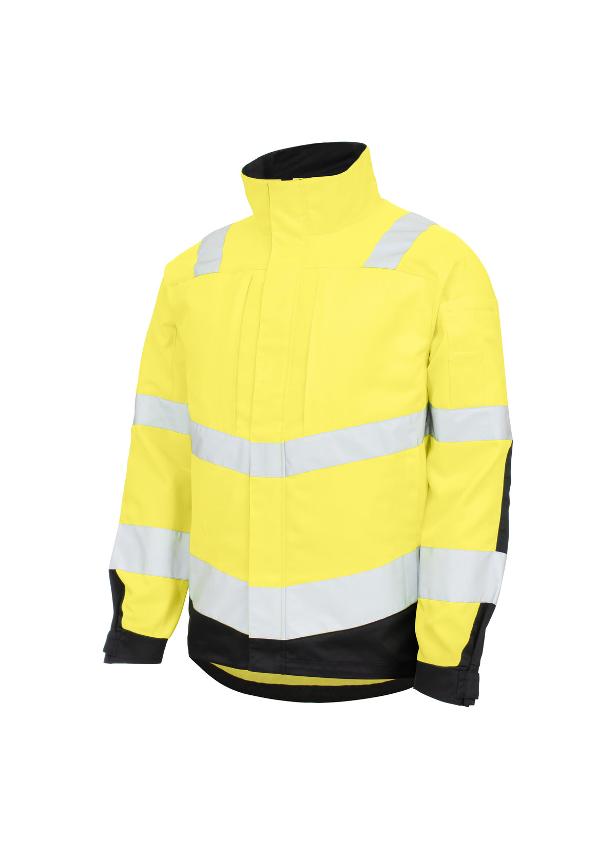 ProJob 6426 Warnschutz Jacke Gelb/Schwarz, Produktansicht