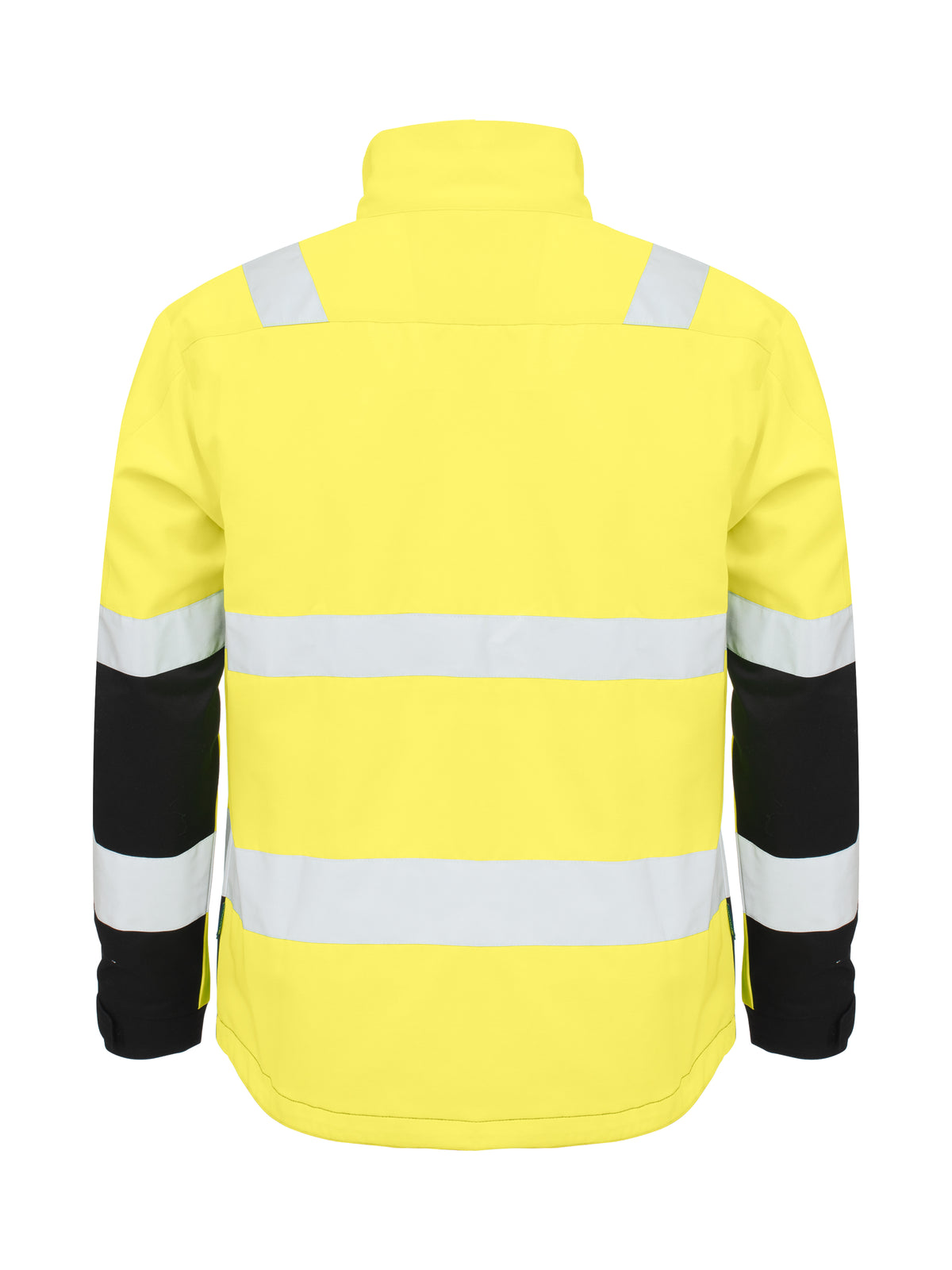 ProJob 6426 Warnschutz Jacke Gelb/Schwarz, Rückansicht