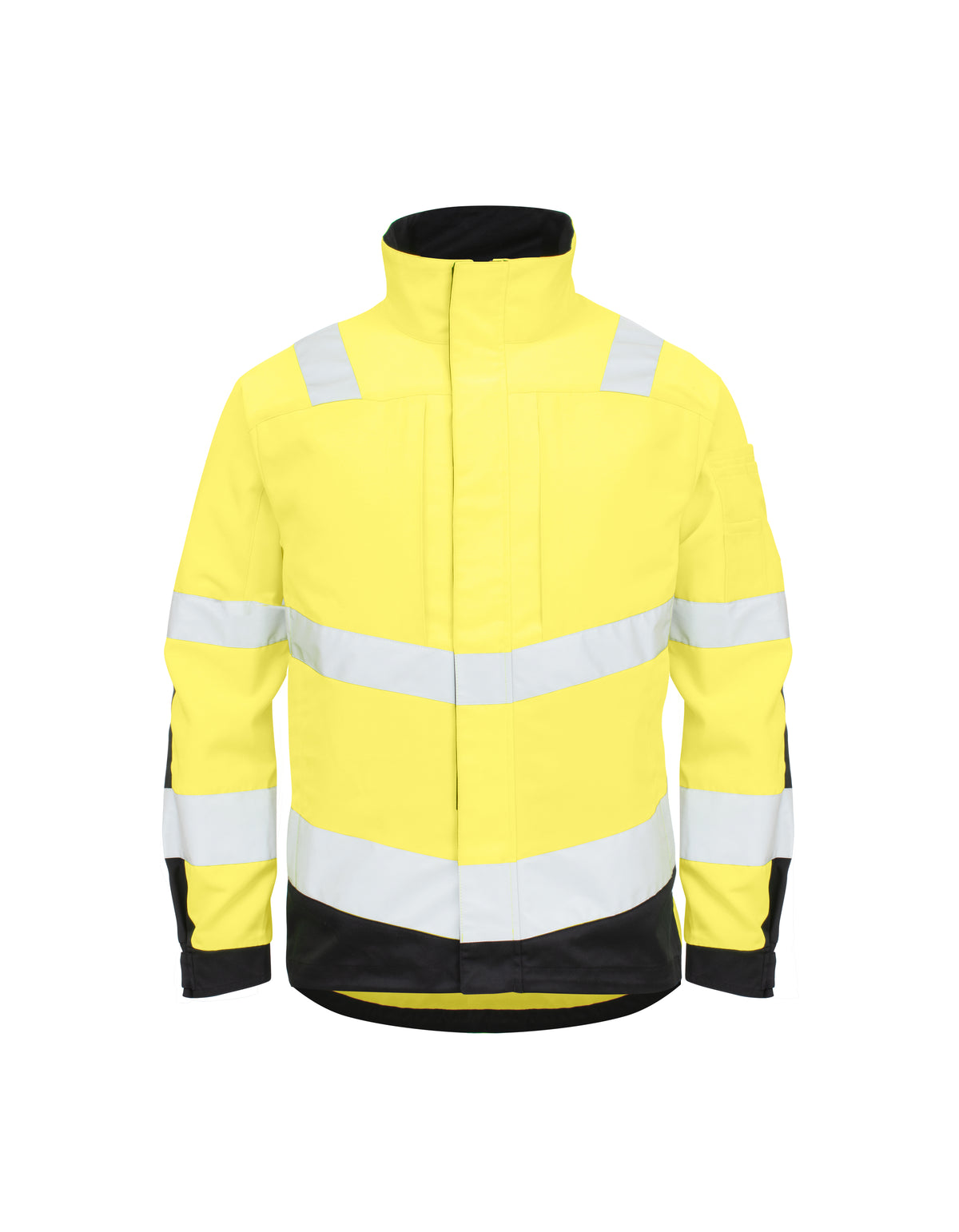 ProJob 6426 Warnschutz Jacke Gelb/Schwarz, Vorderansicht