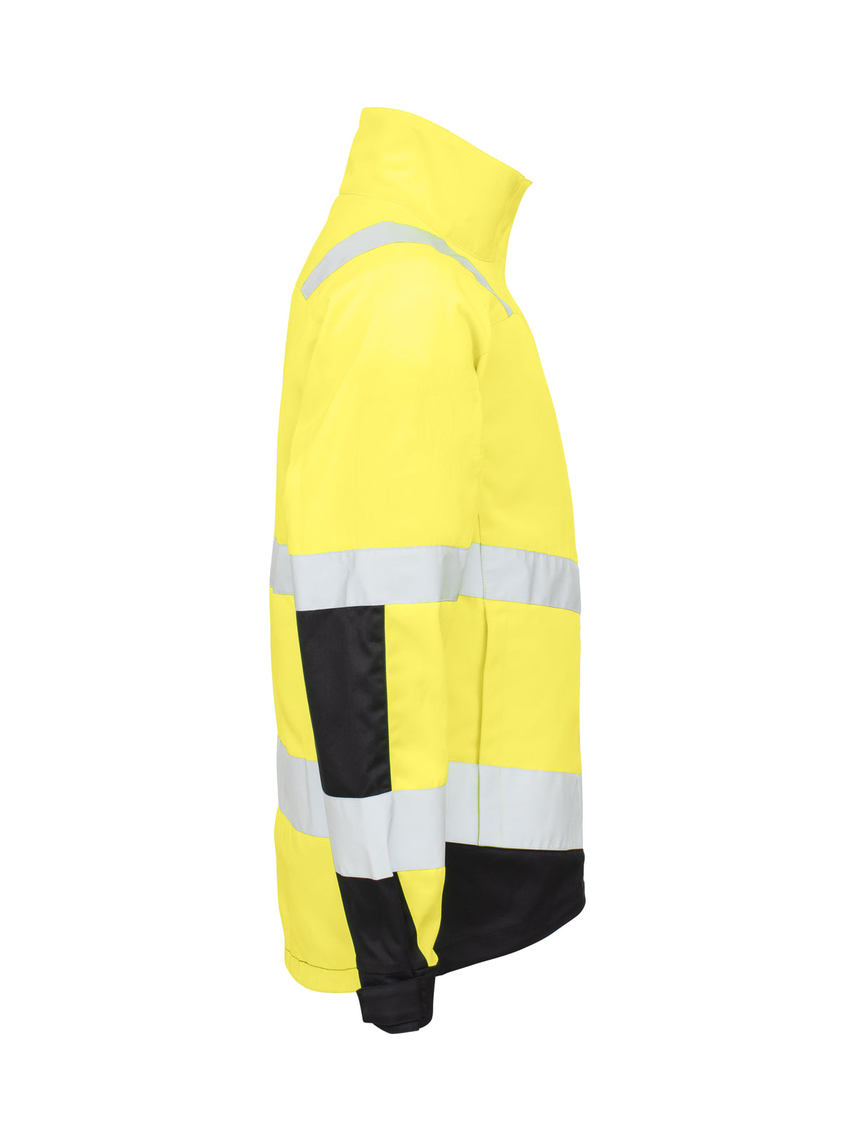 ProJob 6426 Warnschutz Jacke Gelb/Schwarz, Seitenansicht rechts