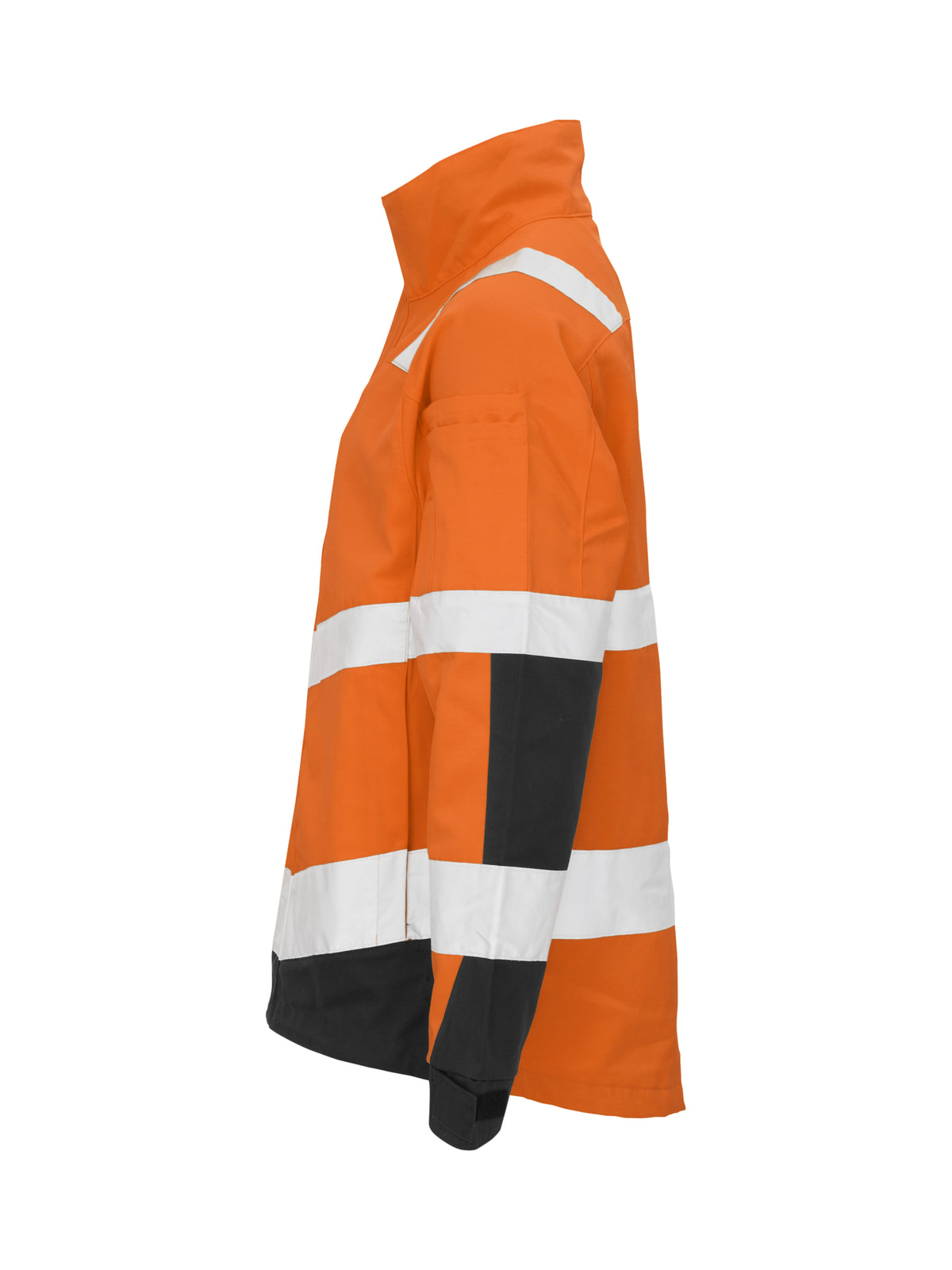 ProJob 6426 Warnschutz Jacke Orange/Schwarz, Seitenansicht links