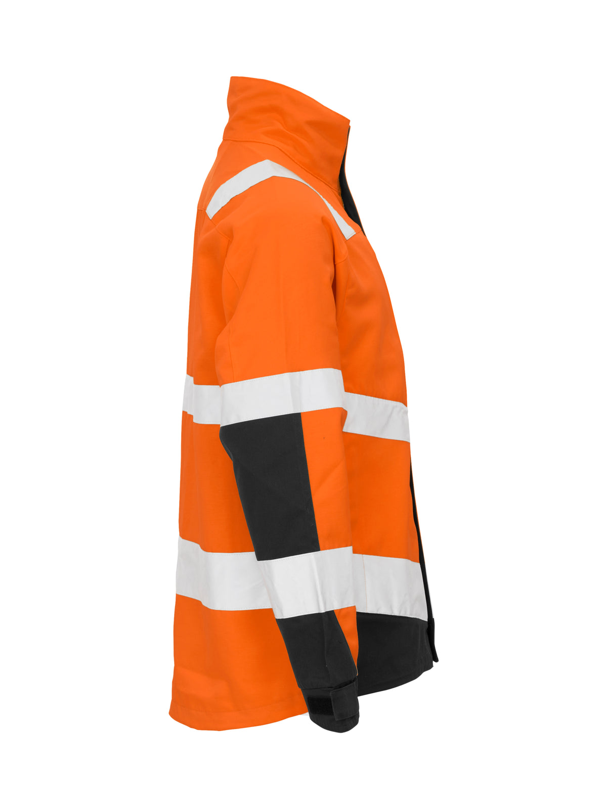 ProJob 6426 Warnschutz Jacke Orange/Schwarz, Seitenansicht rechts