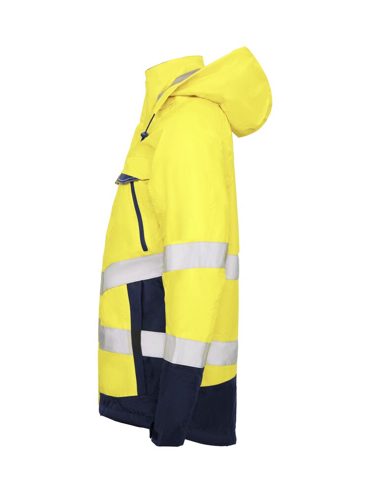 Pro Job - 6440 Wind- und Wasserdichter Warnschutz Parka EN ISO Klasse 3