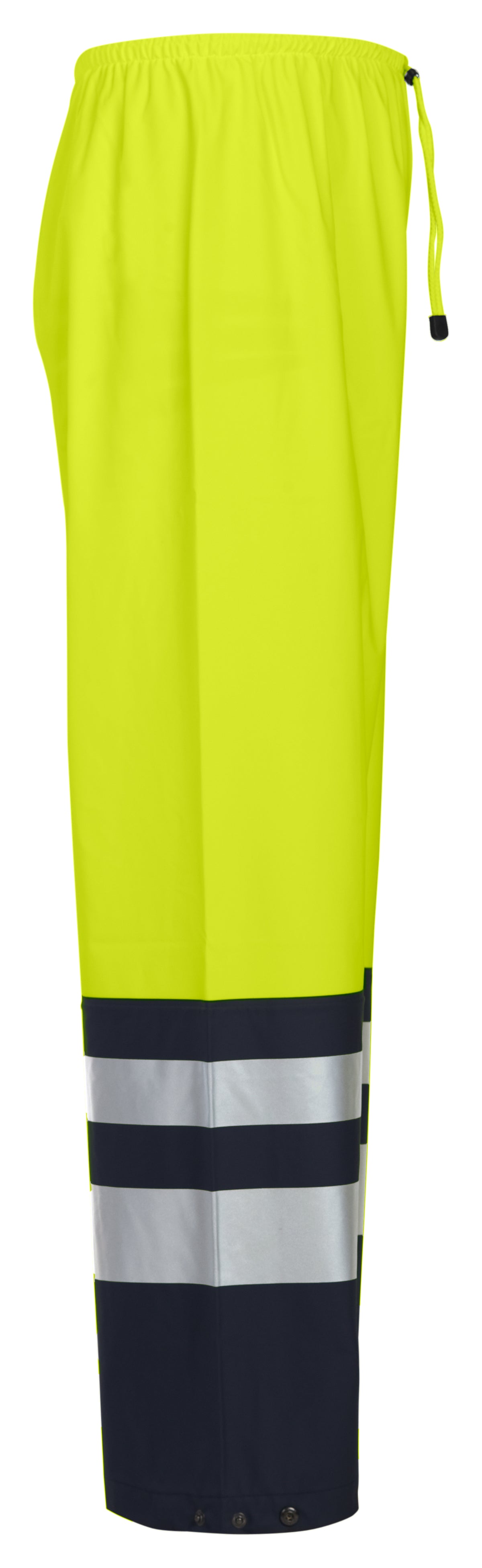 ProJob 6504 Regenhose EN ISO 20471 Klasse 2 Gelb/Schwarz, Seitenansicht rechts