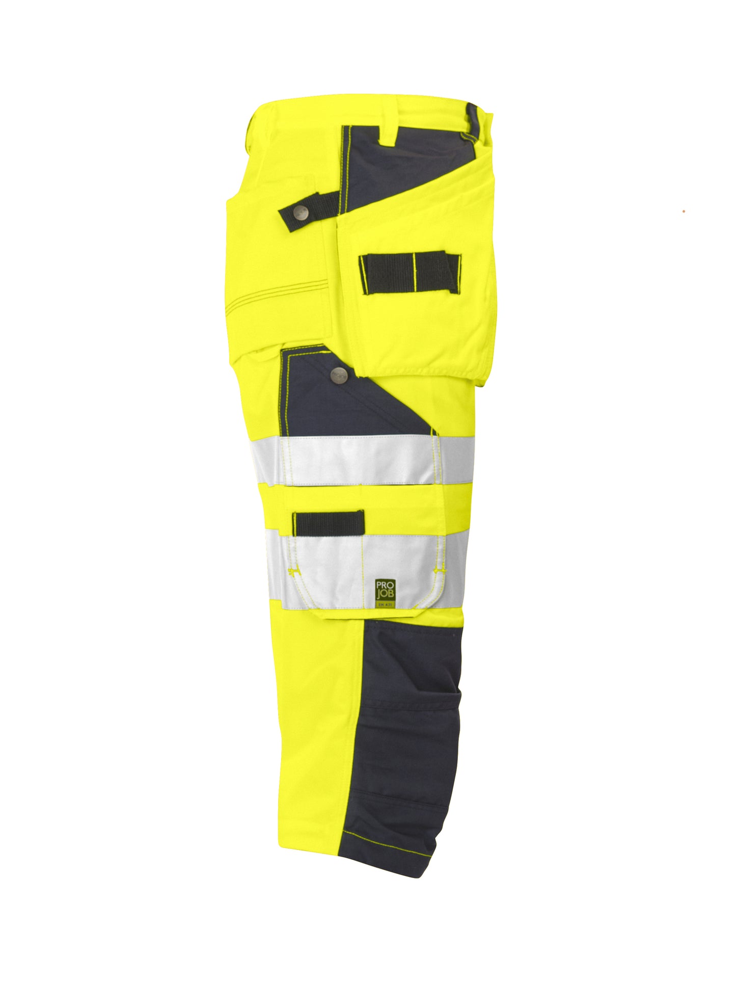 ProJob - 6510 Piratenhose mit Knieverstärkung und Hängetaschen EN ISO 20471 KL 2
