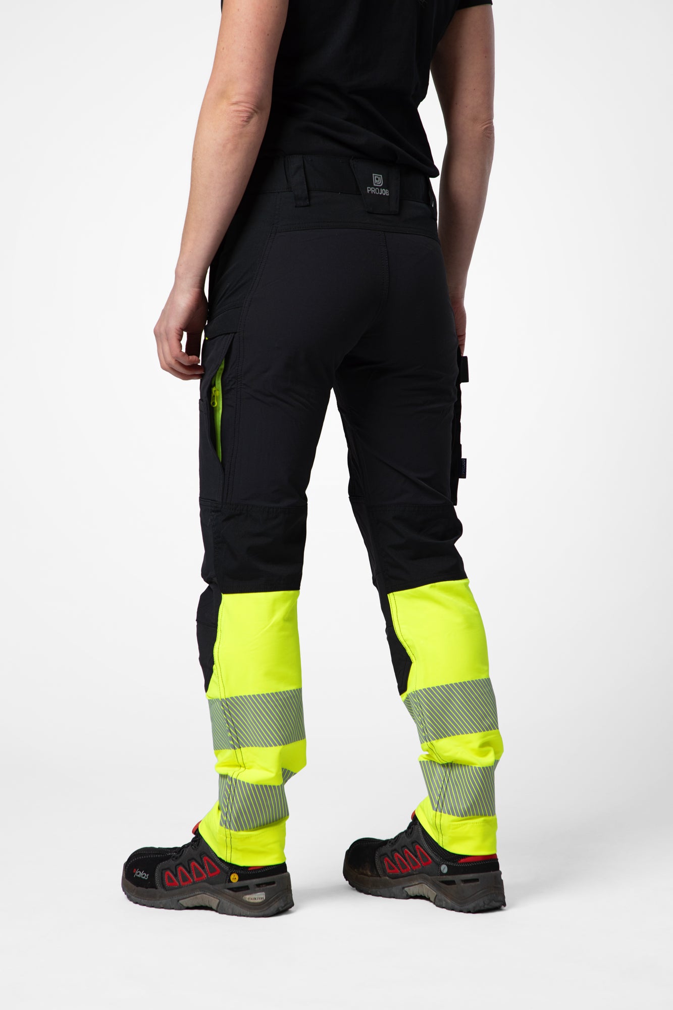 PRO JOB - 6538 Damen Stretch Arbeitshose EN ISO Klasse 1