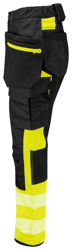 PRO JOB - 6543 Damen Bundhose mit Hängetaschen EN ISO Klasse 1