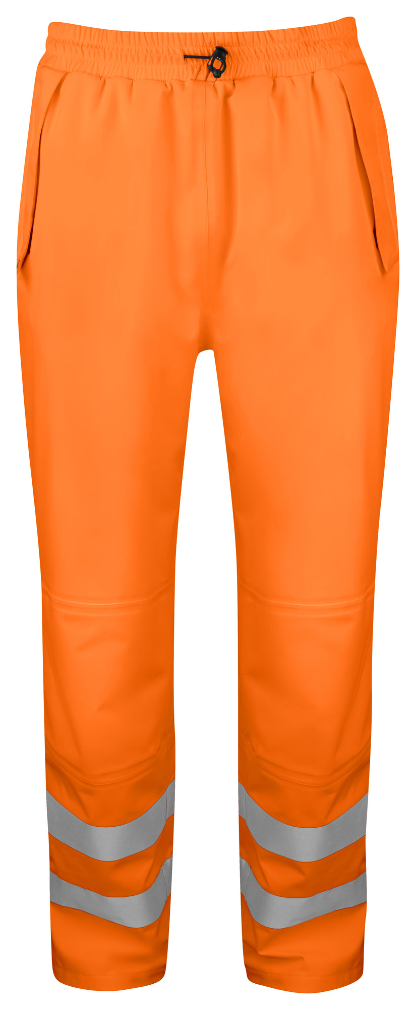 ProJob 6550 Regenhose Warnschutz Orange/Schwarz – Vorderansicht