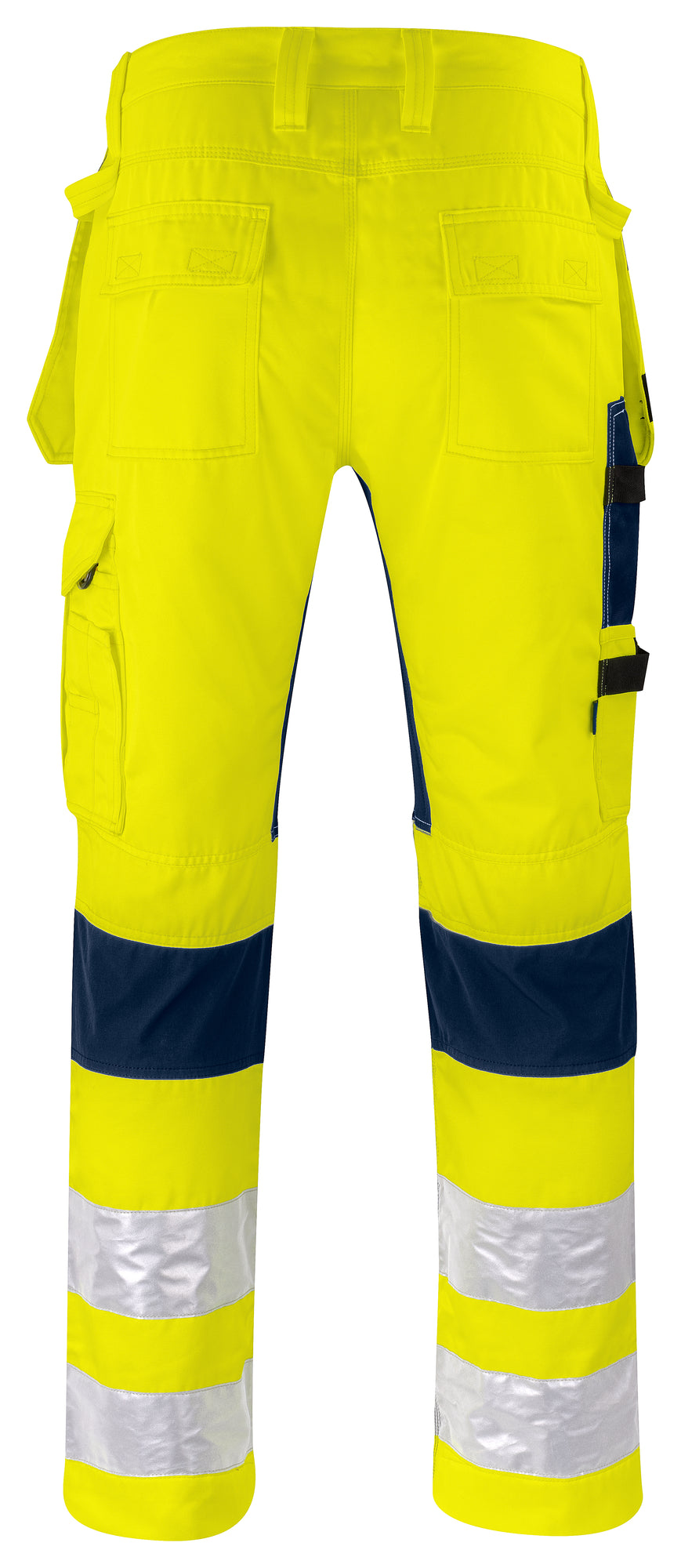PRO JOB - 6570 Bundhose Stretch mit Hängetaschen EN ISO Klasse 2