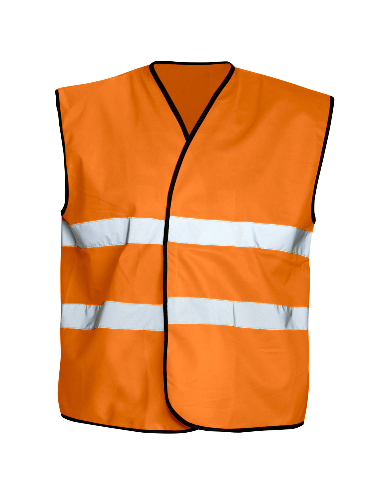 ProJob 6713 Warnschutz Weste EN ISO 20471 Klasse 2 Orange/Black, Produktansicht