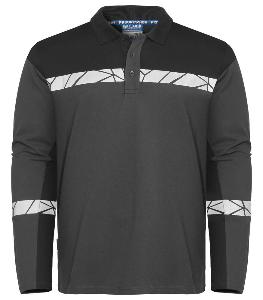 PRO JOB - Langarm Polo Pique