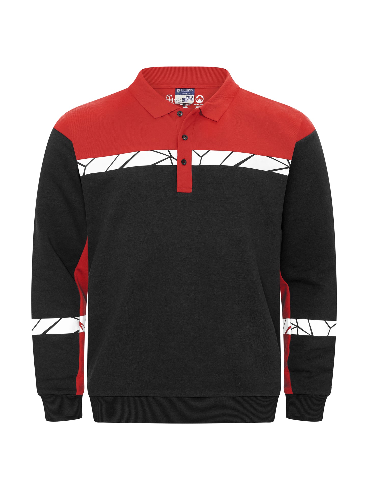 PRO JOB - 7100 Langarm Polo