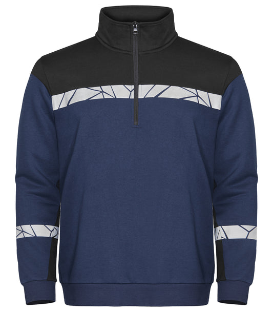 PRO JOB - 7102 Sweatshirt Halfzip