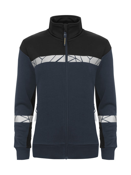 PRO JOB - 7105 Full Zip Sweat Jacke Damen