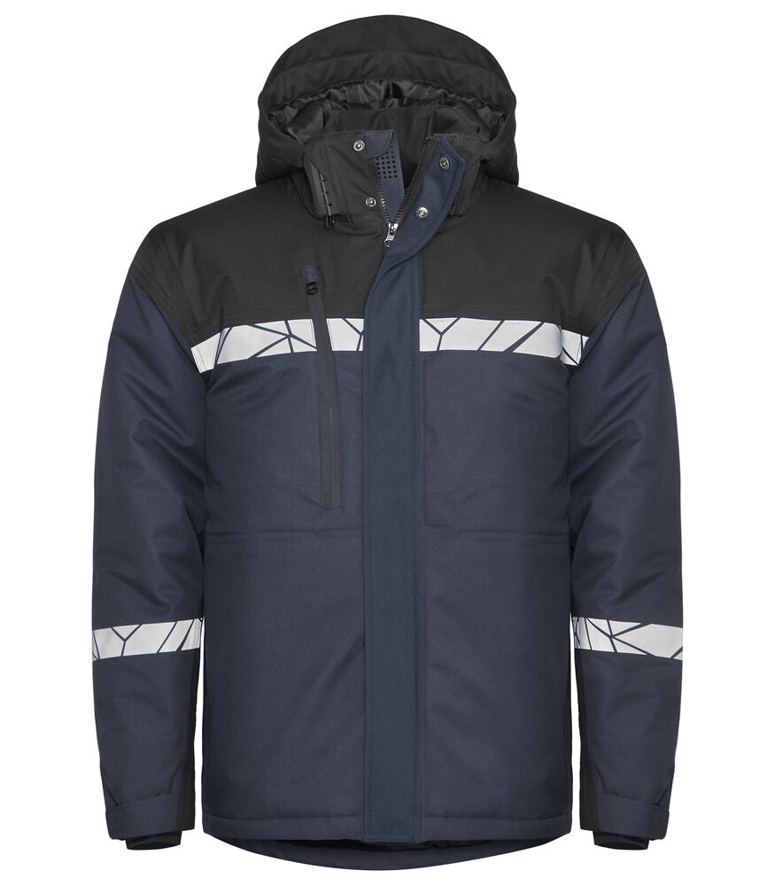 PRO JOB - Wattierte Softshell Jacke