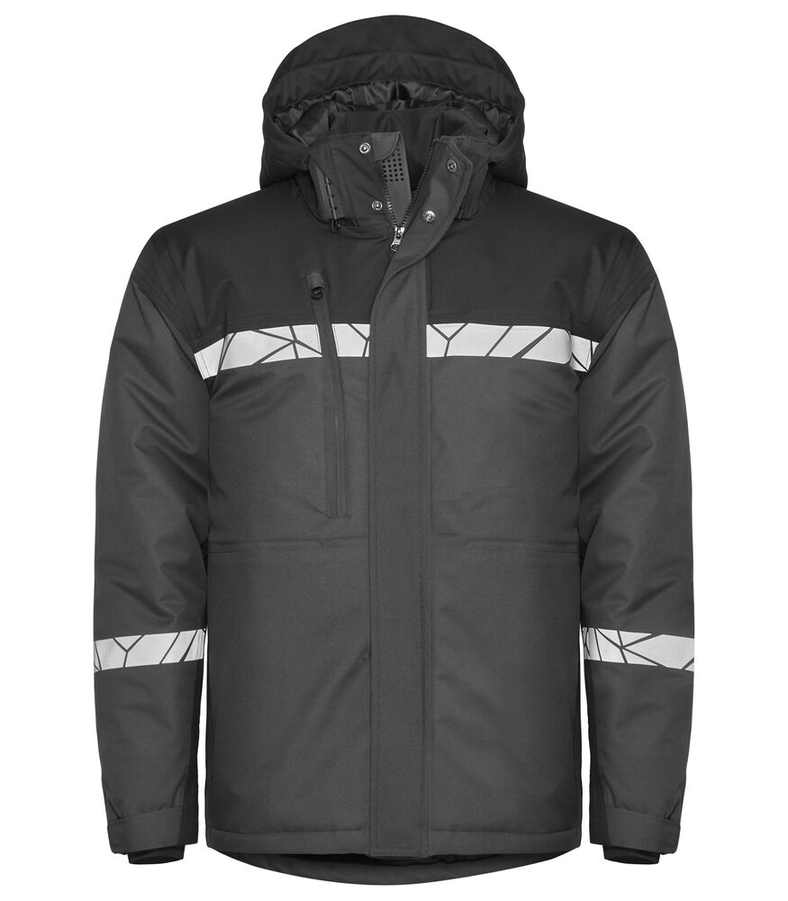 PRO JOB - Wattierte Softshell Jacke